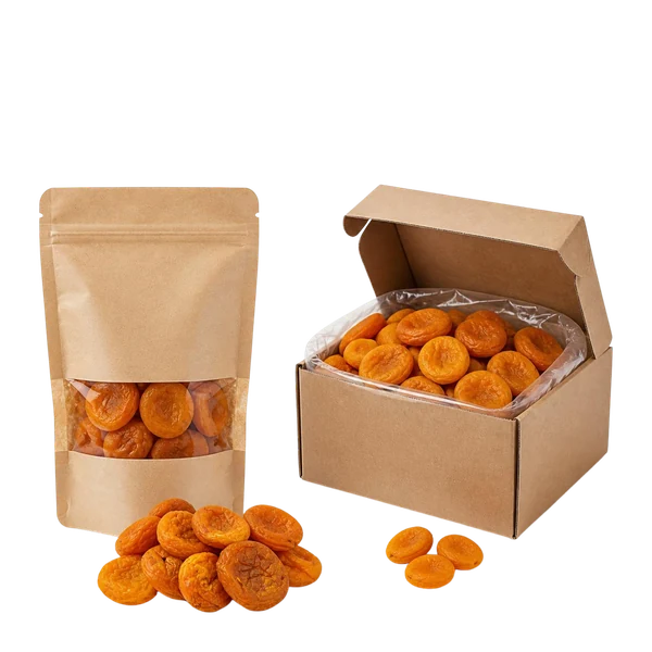 Kuraga, Limonka — Eksport qadoqi