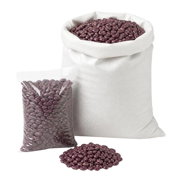Royal beans, calibrated — Export packing