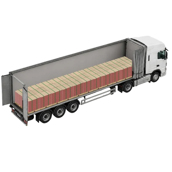 Coca-Cola 0.25 L — Truck · 33 pallets