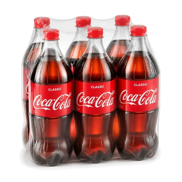 Coca-Cola 1,5 л — Блок · 6 шт.