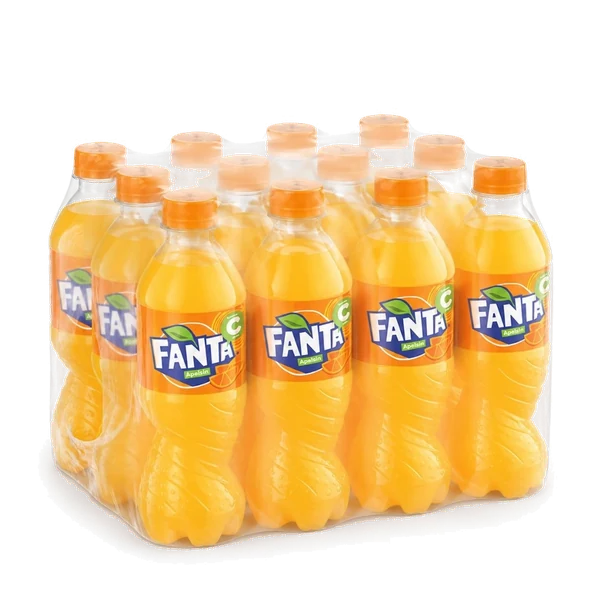 Fanta 0.5 L — Block · 12 pcs