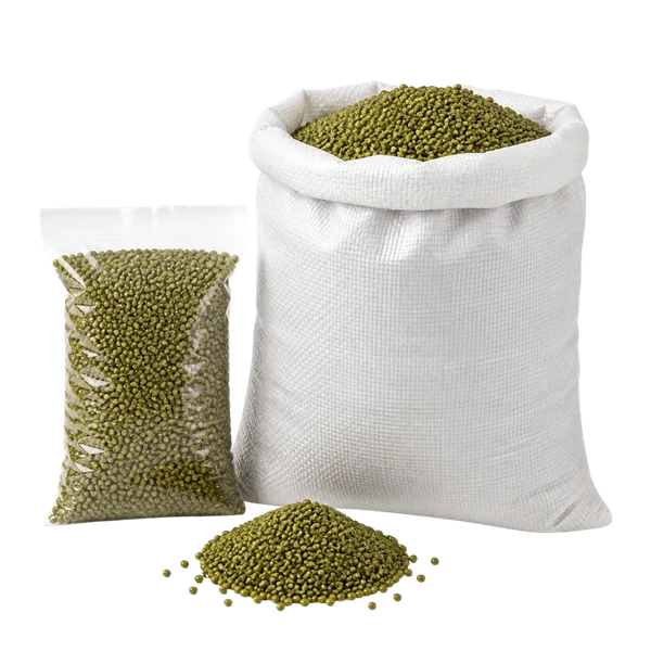 Mung beans, polished — Export packing