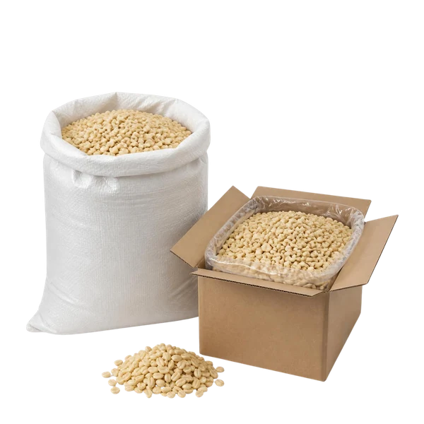 Peanut kernels, blanched — Export packing