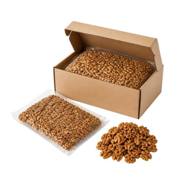 Walnut kernels, Amber — Export packing